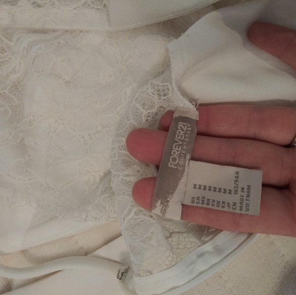 Ivory Party Dress - Picture 4 of 6